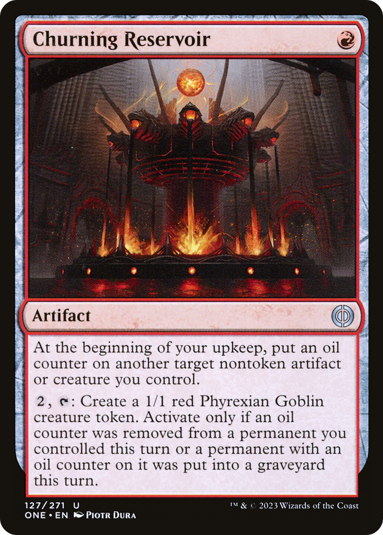 Churning Reservoir [Phyrexia: All Will Be One] | Good Games North