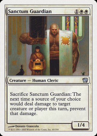 Sanctum Guardian [Ninth Edition] | Good Games North