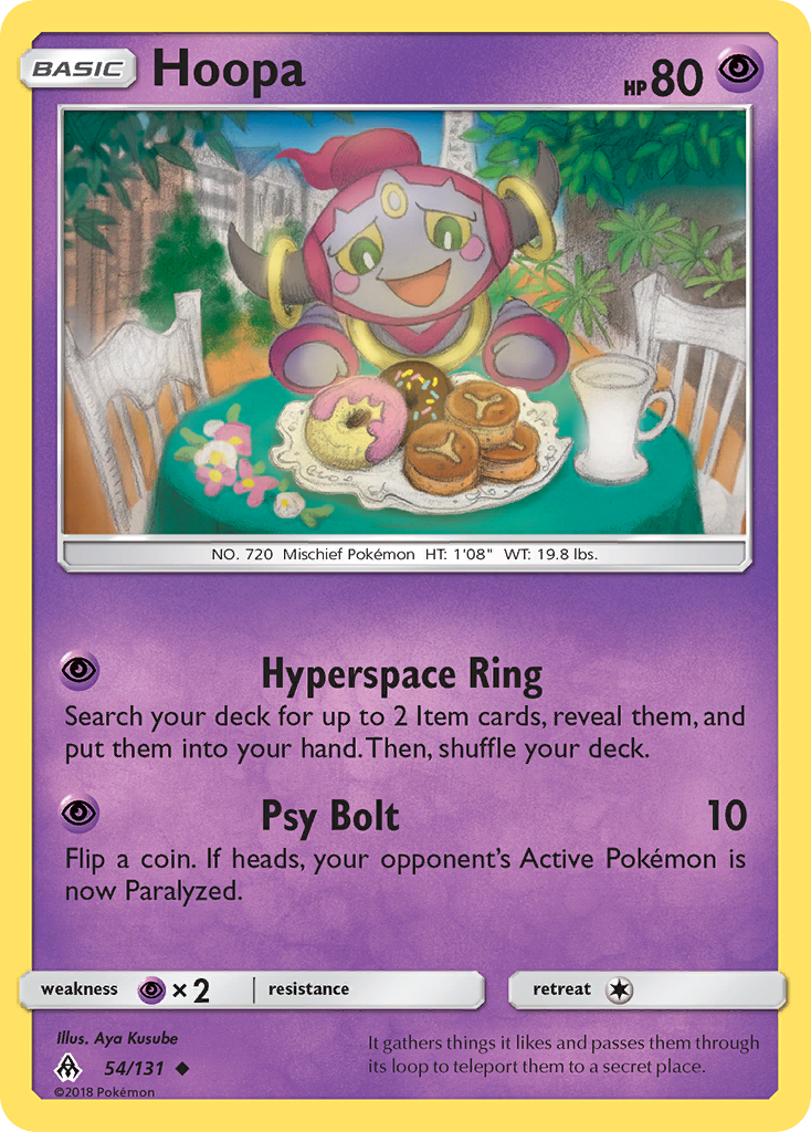 Hoopa (54/131) [Sun & Moon: Forbidden Light] | Good Games North