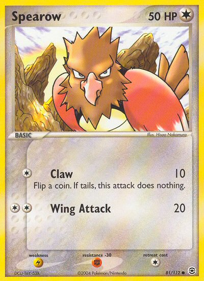 Spearow (81/112) [EX: FireRed & LeafGreen] | Good Games North