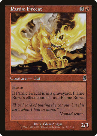 Pardic Firecat [Odyssey] | Good Games North