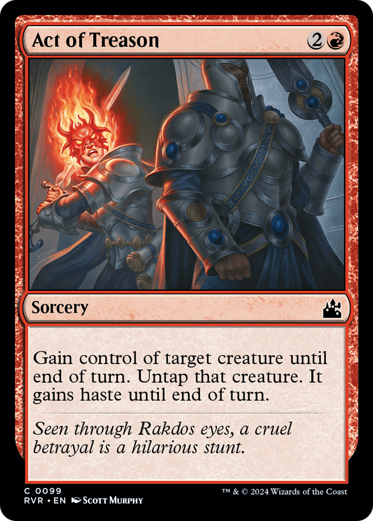 Act of Treason [Ravnica Remastered] | Good Games North