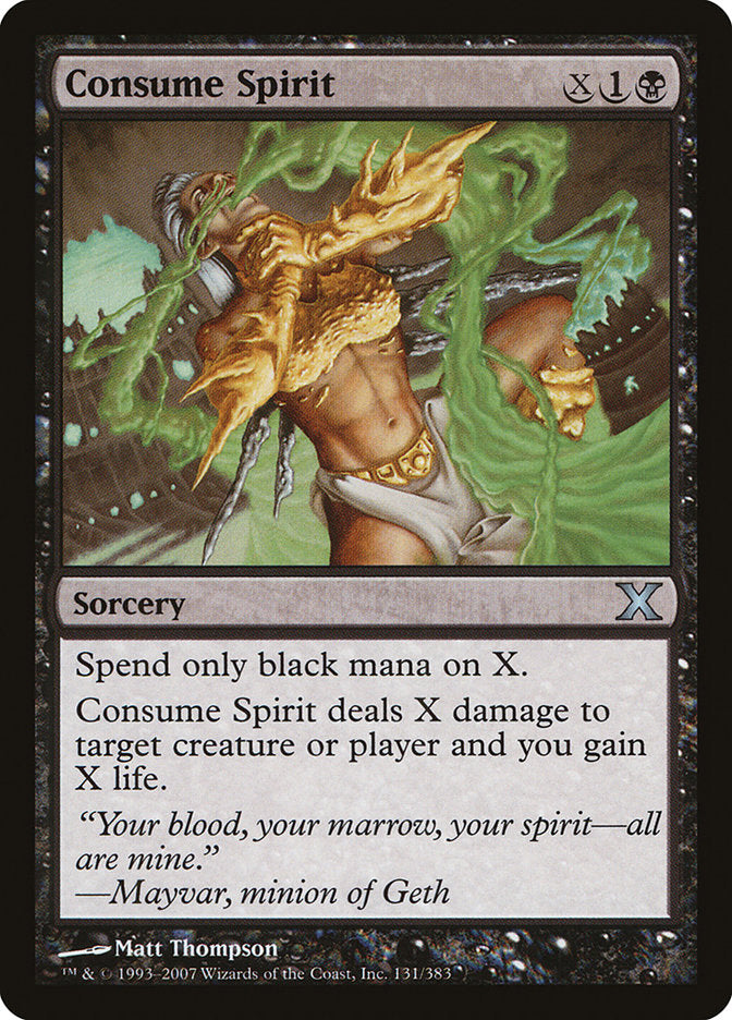 Consume Spirit [Tenth Edition] | Good Games North