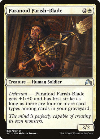 Paranoid Parish-Blade [Shadows over Innistrad] | Good Games North