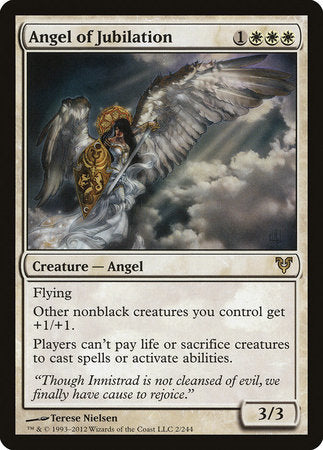 Angel of Jubilation [Avacyn Restored] | Good Games North