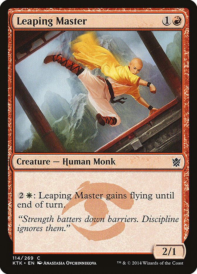Leaping Master [Khans of Tarkir] | Good Games North