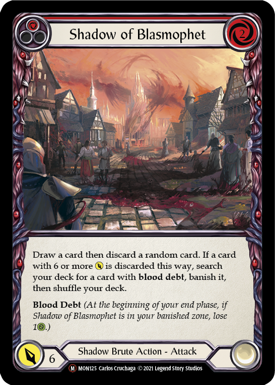 Shadow of Blasmophet [U-MON125-RF] Unlimited Rainbow Foil | Good Games North