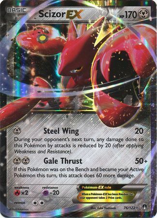 Scizor EX (76/122) (Jumbo Card) [XY: BREAKpoint] | Good Games North