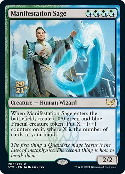 Manifestation Sage [Strixhaven: School of Mages Prerelease Promos] | Good Games North