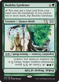 Budoka Gardener // Dokai, Weaver of Life [Commander 2018] | Good Games North