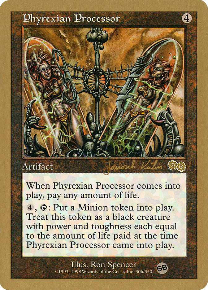Phyrexian Processor (Janosch Kuhn) (SB) [World Championship Decks 2000] | Good Games North