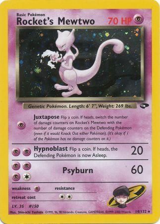 Rocket's Mewtwo (14/132) [Gym Challenge Unlimited] | Good Games North