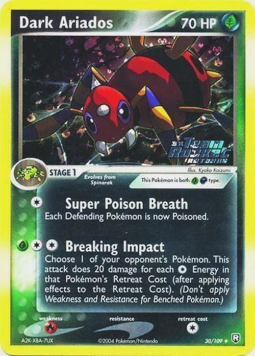 Dark Ariados (30/109) (Stamped) [EX: Team Rocket Returns] | Good Games North