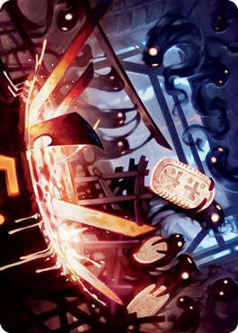 Smoke Spirits' Aid Art Card [Kamigawa: Neon Dynasty Art Series] | Good Games North