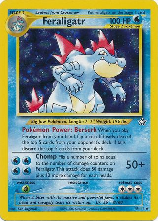 Feraligatr (4/111) [Neo Genesis Unlimited] | Good Games North