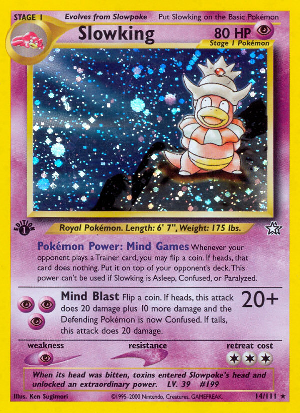Slowking (14/111) [Neo Genesis 1st Edition] | Good Games North