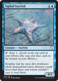 Sigiled Starfish [Commander 2018] | Good Games North
