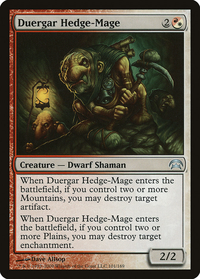 Duergar Hedge-Mage [Planechase] | Good Games North
