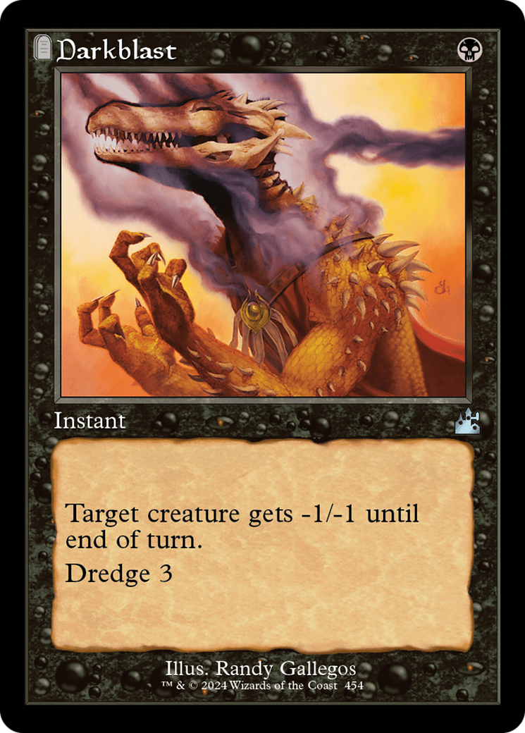 Darkblast (Retro Frame) [Ravnica Remastered] | Good Games North