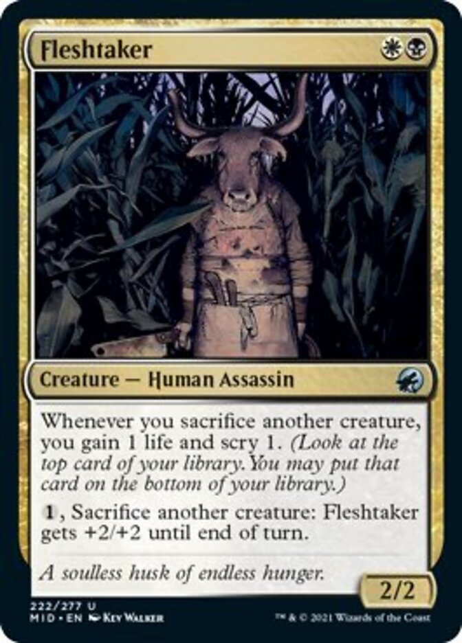 Fleshtaker [Innistrad: Midnight Hunt] | Good Games North