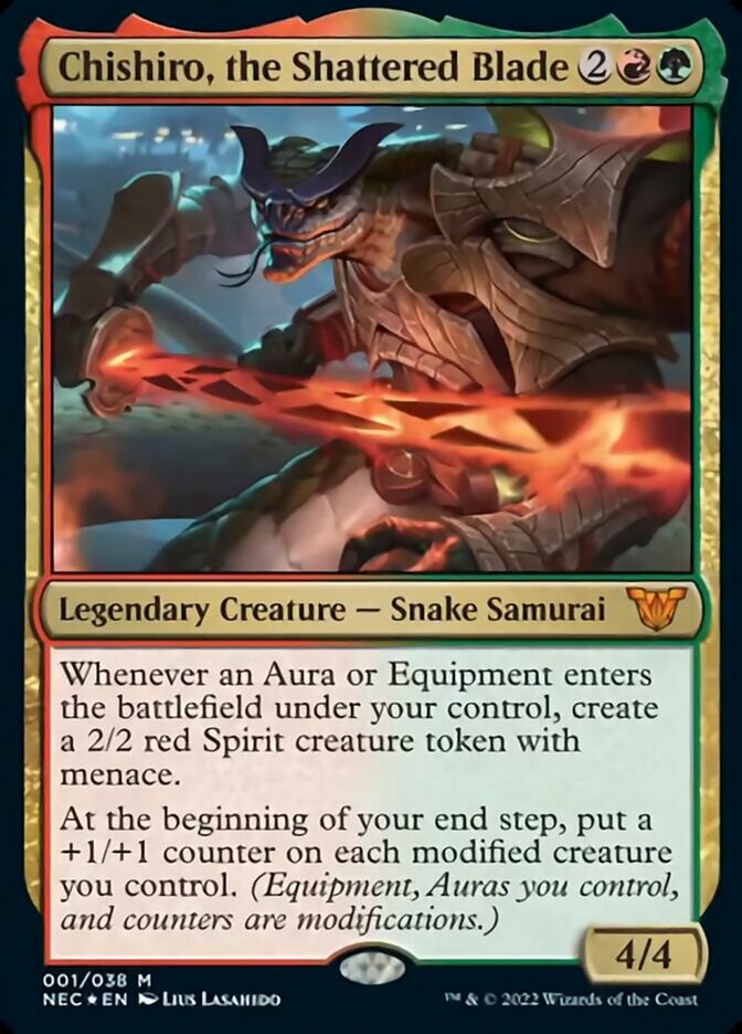 Chishiro, the Shattered Blade [Kamigawa: Neon Dynasty Commander] | Good Games North