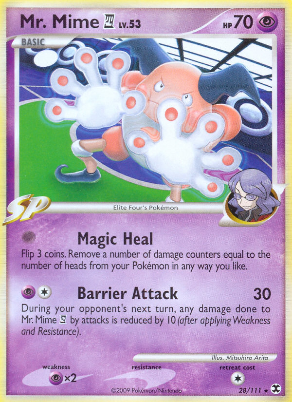 Mr. Mime (28/111) [Platinum: Rising Rivals] | Good Games North