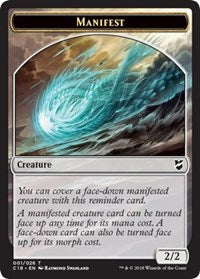 Manifest // Angel Double-sided Token [Commander 2018] | Good Games North