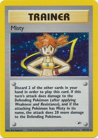 Misty (18/132) [Gym Heroes Unlimited] | Good Games North