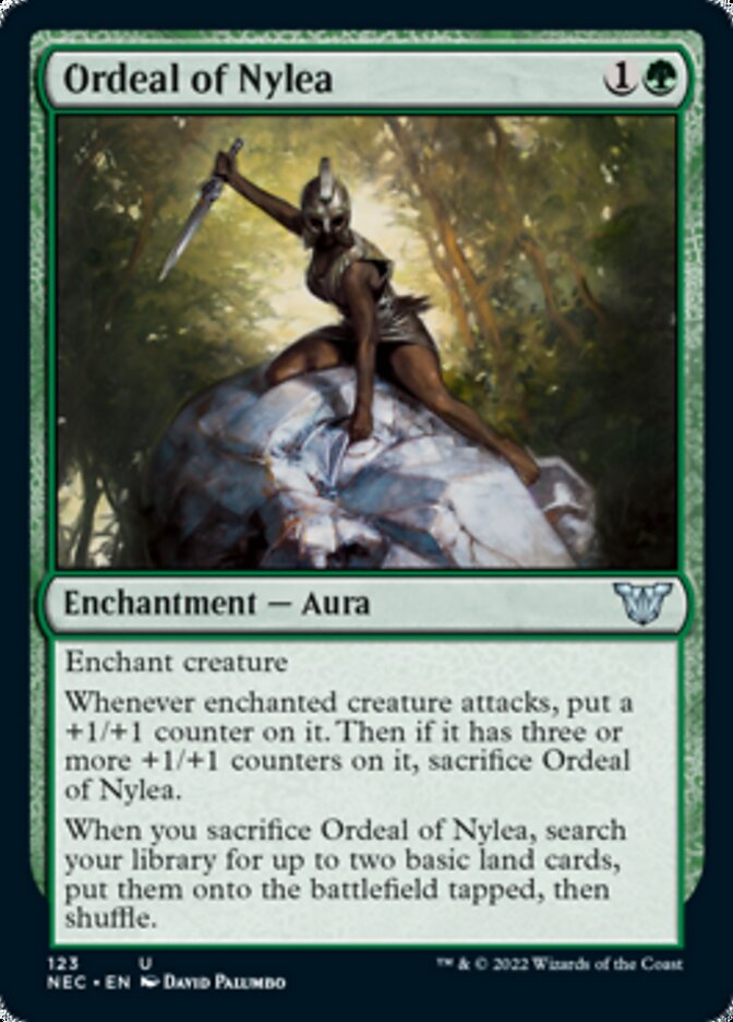 Ordeal of Nylea [Kamigawa: Neon Dynasty Commander] | Good Games North