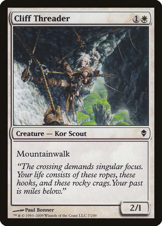 Cliff Threader [Zendikar] | Good Games North