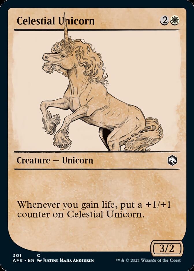 Celestial Unicorn (Showcase) [Dungeons & Dragons: Adventures in the Forgotten Realms] | Good Games North