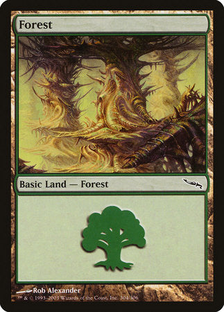 Forest (304) [Mirrodin] | Good Games North