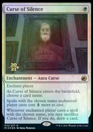 Curse of Silence [Innistrad: Midnight Hunt Prerelease Promos] | Good Games North
