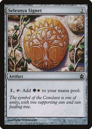 Selesnya Signet [Commander 2011] | Good Games North