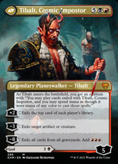 Valki, God of Lies // Tibalt, Cosmic Impostor (Borderless) [Kaldheim] | Good Games North