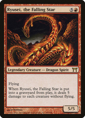 Ryusei, the Falling Star [Champions of Kamigawa] | Good Games North