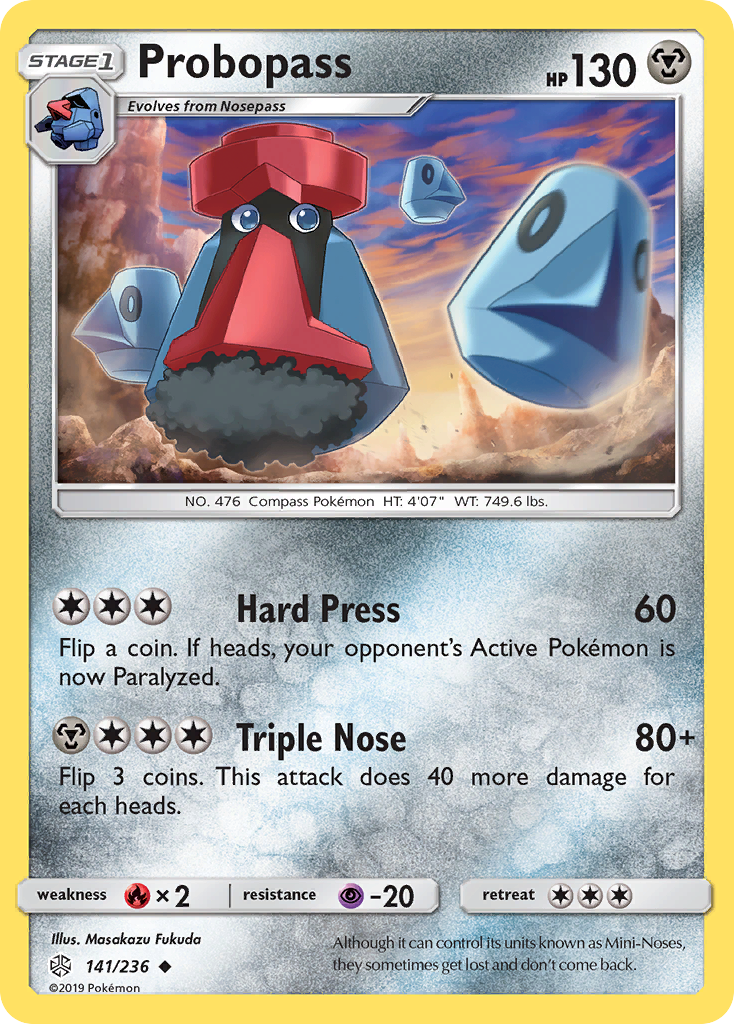 Probopass (141/236) [Sun & Moon: Cosmic Eclipse] | Good Games North