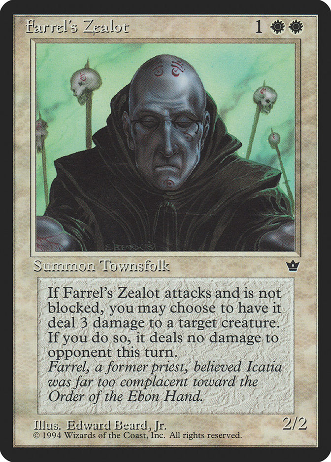 Farrel's Zealot (Edward P. Beard, Jr.) [Fallen Empires] | Good Games North