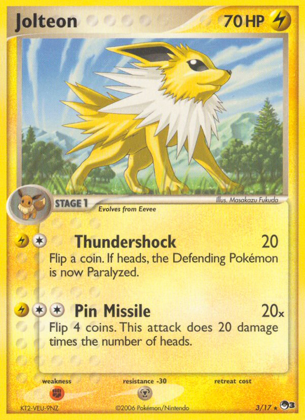 Jolteon (3/17) [POP Series 3] | Good Games North