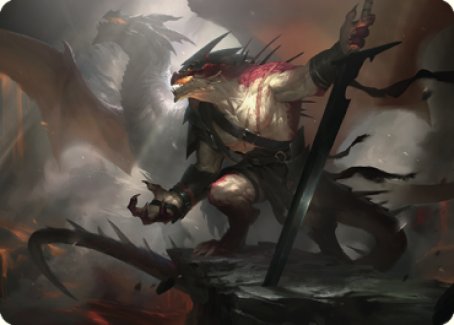 Rivaz of the Claw Art Card [Dominaria United Art Series] | Good Games North