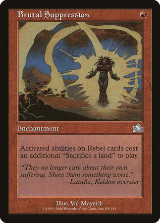 Brutal Suppression [Prophecy] | Good Games North