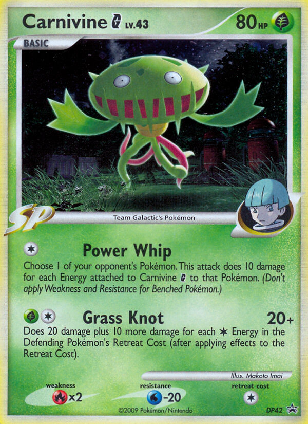 Carnivine G (DP42) [Diamond & Pearl: Black Star Promos] | Good Games North