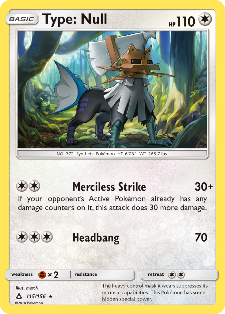 Type: Null (115/156) [Sun & Moon: Ultra Prism] | Good Games North