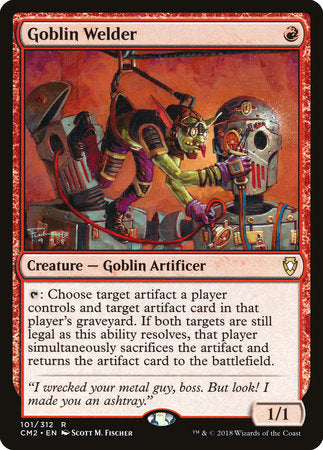 Goblin Welder [Commander Anthology Volume II] | Good Games North