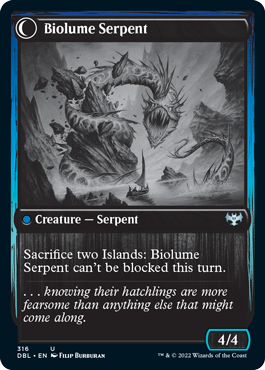 Biolume Egg // Biolume Serpent [Innistrad: Double Feature] | Good Games North