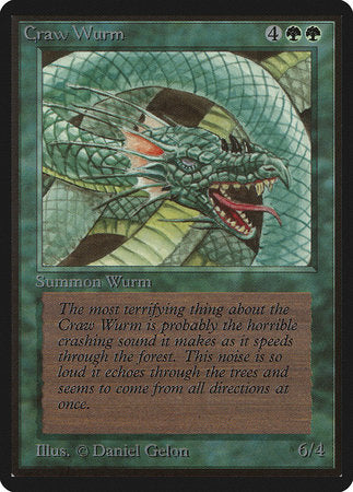 Craw Wurm [Limited Edition Beta] | Good Games North