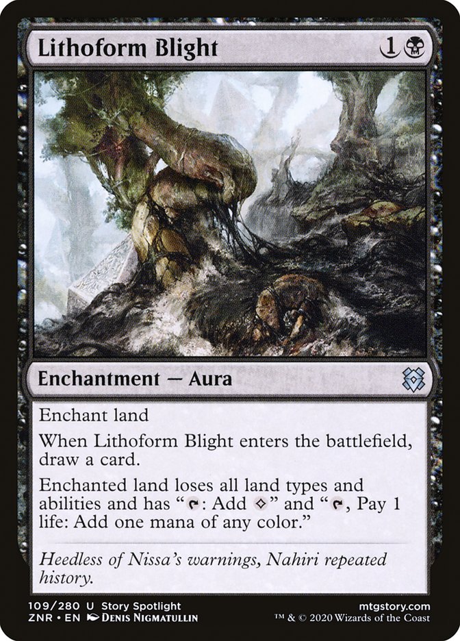 Lithoform Blight [Zendikar Rising] | Good Games North