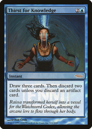 Thirst for Knowledge [Friday Night Magic 2008] | Good Games North