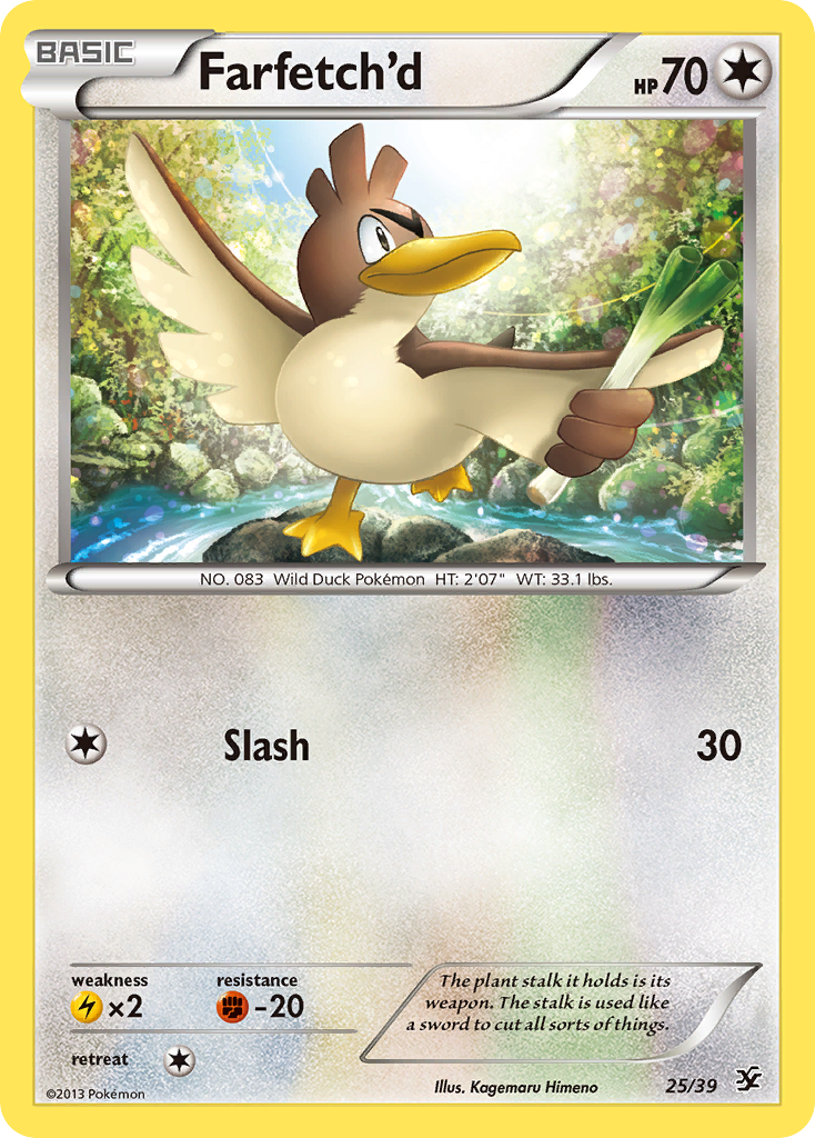 Farfetch'd (25/39) [XY: Kalos Starter Set] | Good Games North