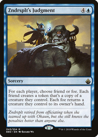 Zndrsplt's Judgment [Battlebond] | Good Games North